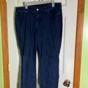 Chico’s dark blue women’s jeans size 18